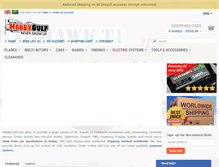 Tablet Screenshot of hobbygulf.com